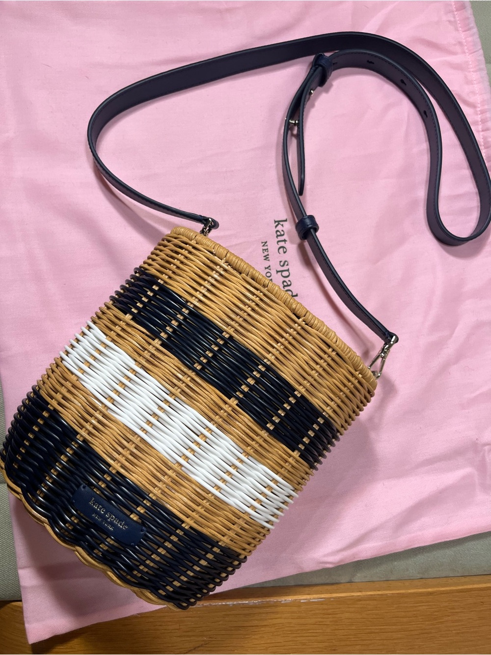 Kate Spade Buoy Basket Bag NWT